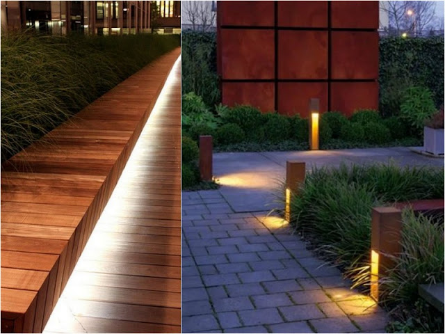 Φωτισμός εξωτερικών χώρων: τύποι και τοποθέτηση - Φωτογραφία 3