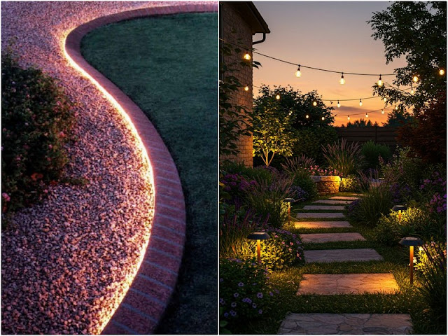 Φωτισμός εξωτερικών χώρων: τύποι και τοποθέτηση - Φωτογραφία 6