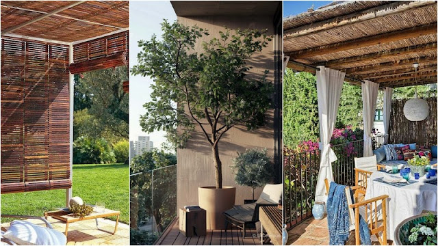 Πώς να δημιουργήσετε σκιά σε μπαλκόνι χωρίς τέντα - Φωτογραφία 2