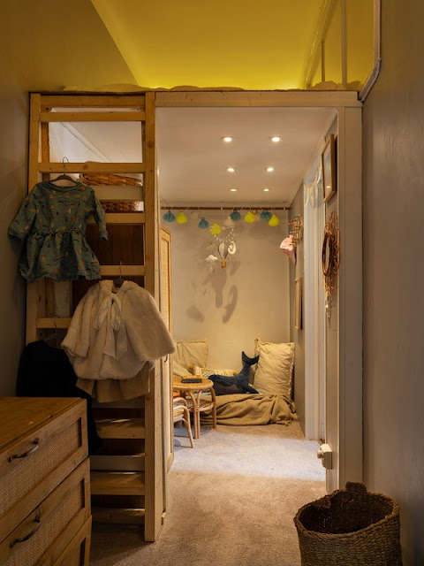 ΜΙΚΡΟΙ ΧΩΡΟΙ: Χρώμα και πρωτότυπη διαρρύθμιση σε 64τμ - Φωτογραφία 18