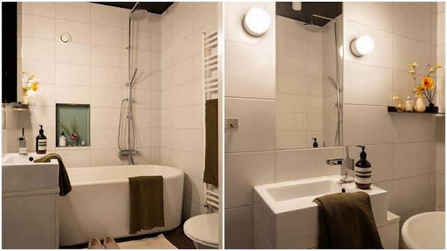 ΜΙΚΡΟΙ ΧΩΡΟΙ: Χρώμα και πρωτότυπη διαρρύθμιση σε 64τμ - Φωτογραφία 20