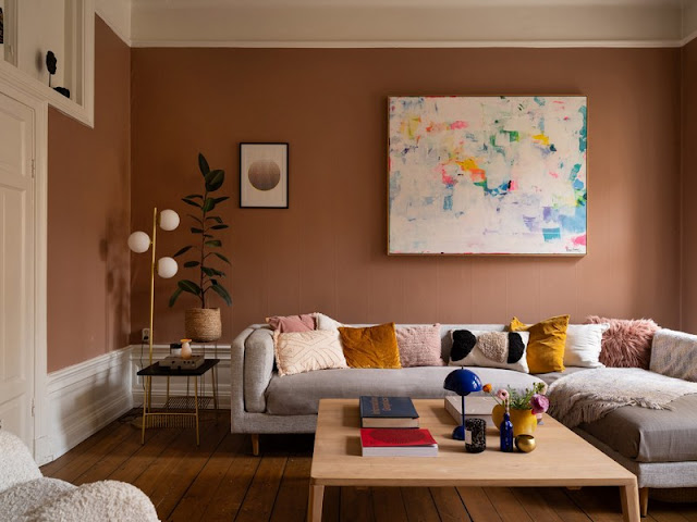 ΜΙΚΡΟΙ ΧΩΡΟΙ: Χρώμα και πρωτότυπη διαρρύθμιση σε 64τμ - Φωτογραφία 6