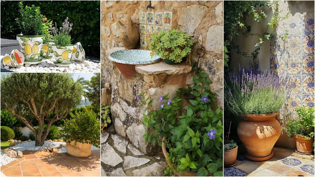 Μεσογειακός κήπος σε μικρό χώρο: σχεδιασμός, φυτά και υλικά - Φωτογραφία 6