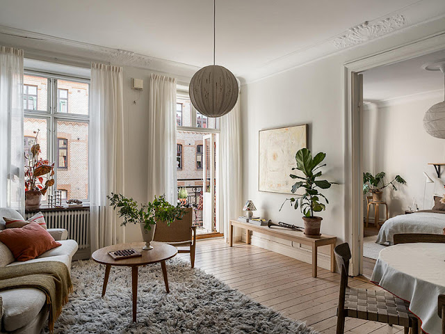 HOME TOUR: Σύγχρονο ρουστίκ σε ένα ιδιαίτερα κομψό και ζεστό διαμέρισμα - Φωτογραφία 4