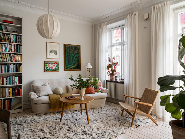 HOME TOUR: Σύγχρονο ρουστίκ σε ένα ιδιαίτερα κομψό και ζεστό διαμέρισμα - Φωτογραφία 5