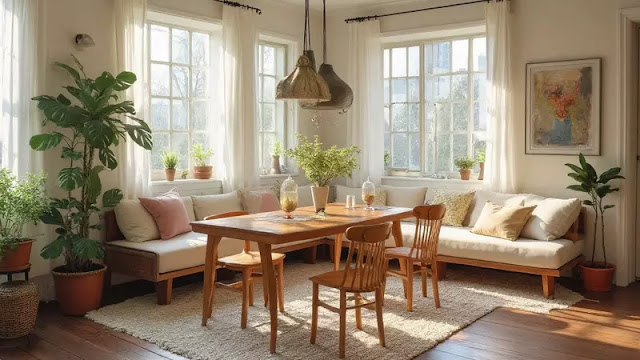 Τραπέζι φαγητού στο σαλόνι: όταν αντικαθιστά το τραπεζάκι σαλονιού - Φωτογραφία 4