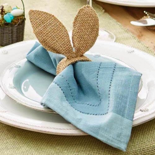 DIY Πασχαλινοί κρίκοι για πετσέτες φαγητού από λινάτσα - Φωτογραφία 13