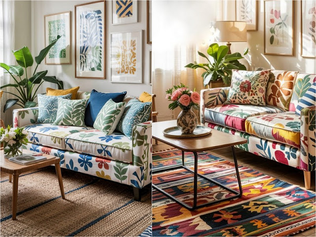 5 Τρόποι για να συνδυάσετε εμπριμέ μοτίβα στον ίδιο χώρο. - Φωτογραφία 4