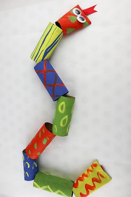 50 Παιδικές κατασκευές από άχρηστα ρολό χαρτιού - Φωτογραφία 14