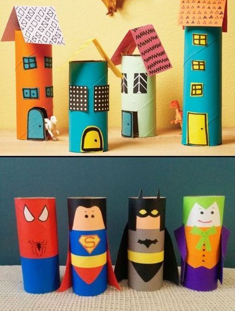 50 Παιδικές κατασκευές από άχρηστα ρολό χαρτιού - Φωτογραφία 38