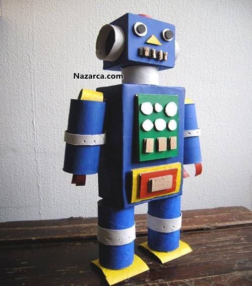 50 Παιδικές κατασκευές από άχρηστα ρολό χαρτιού - Φωτογραφία 40