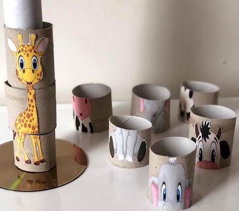 50 Παιδικές κατασκευές από άχρηστα ρολό χαρτιού - Φωτογραφία 51