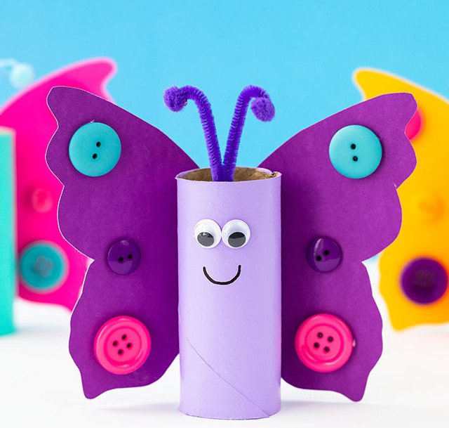 50 Παιδικές κατασκευές από άχρηστα ρολό χαρτιού - Φωτογραφία 60