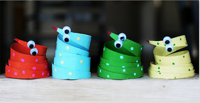 50 Παιδικές κατασκευές από άχρηστα ρολό χαρτιού - Φωτογραφία 61
