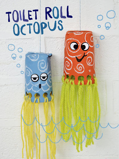 50 Παιδικές κατασκευές από άχρηστα ρολό χαρτιού - Φωτογραφία 63