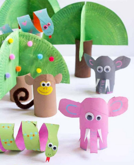 50 Παιδικές κατασκευές από άχρηστα ρολό χαρτιού - Φωτογραφία 64