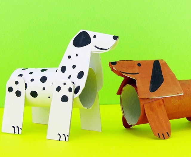 50 Παιδικές κατασκευές από άχρηστα ρολό χαρτιού - Φωτογραφία 65