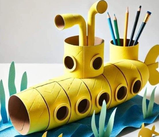 60+ Κατασκευές για παιδιά από ανακυκλώσιμα υλικά - Φωτογραφία 11