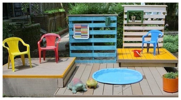 60+ DIY κατασκευές από παλέτες για κήπο και εξοχικά σπίτια - Φωτογραφία 11