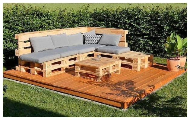 60+ DIY κατασκευές από παλέτες για κήπο και εξοχικά σπίτια - Φωτογραφία 13