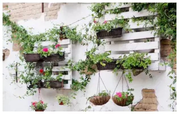 60+ DIY κατασκευές από παλέτες για κήπο και εξοχικά σπίτια - Φωτογραφία 19