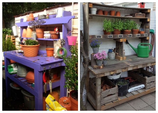 60+ DIY κατασκευές από παλέτες για κήπο και εξοχικά σπίτια - Φωτογραφία 25