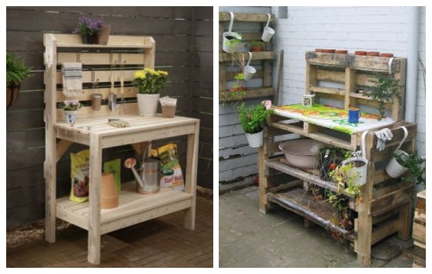 60+ DIY κατασκευές από παλέτες για κήπο και εξοχικά σπίτια - Φωτογραφία 26