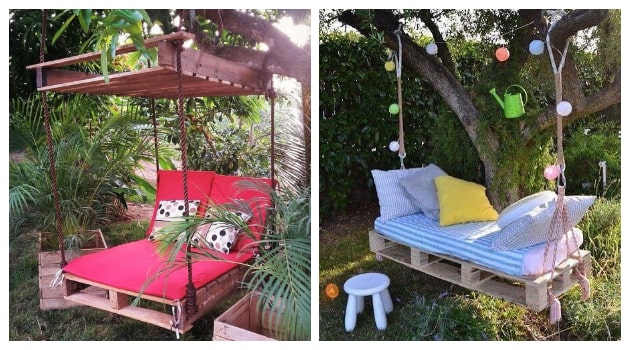 60+ DIY κατασκευές από παλέτες για κήπο και εξοχικά σπίτια - Φωτογραφία 4