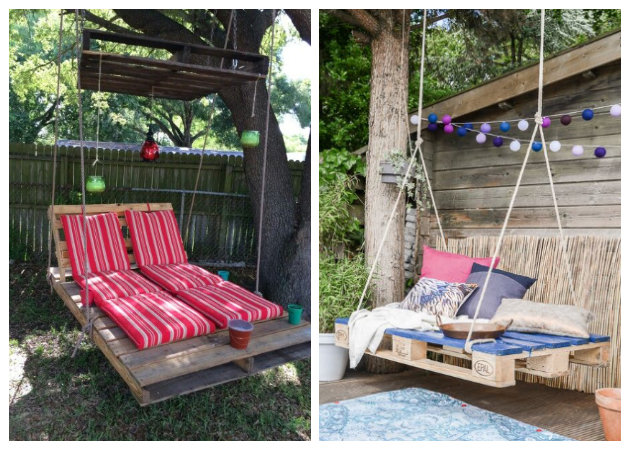 60+ DIY κατασκευές από παλέτες για κήπο και εξοχικά σπίτια - Φωτογραφία 6