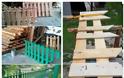 60+ DIY κατασκευές από παλέτες για κήπο και εξοχικά σπίτια - Φωτογραφία 33