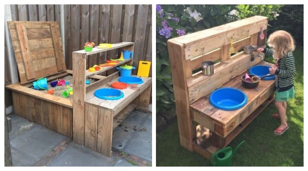 60+ DIY κατασκευές από παλέτες για κήπο και εξοχικά σπίτια - Φωτογραφία 8