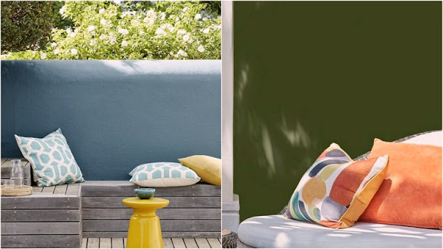 Χρώμα σε εξωτερικούς τοίχους: εύκολες παρεμβάσεις για αυλές και μπαλκόνια - Φωτογραφία 3