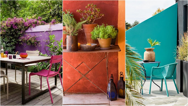 Χρώμα σε εξωτερικούς τοίχους: εύκολες παρεμβάσεις για αυλές και μπαλκόνια - Φωτογραφία 6