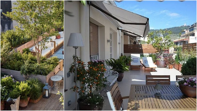 Τρόποι διαμόρφωσης για μεγάλες βεράντες - Φωτογραφία 5