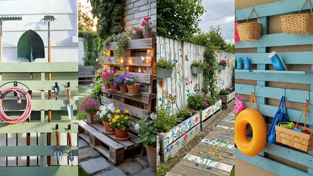 20+ Πρακτικές κατασκευές από παλέτες για καλοκαιρινά εξοχικά σπίτια - Φωτογραφία 1