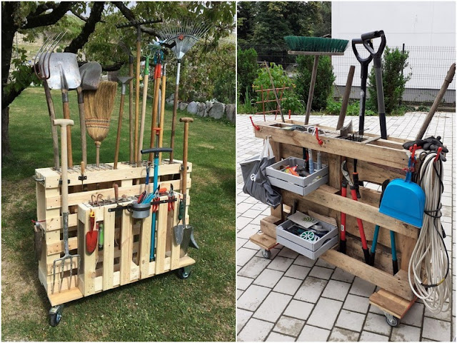 20+ Πρακτικές κατασκευές από παλέτες για καλοκαιρινά εξοχικά σπίτια - Φωτογραφία 12