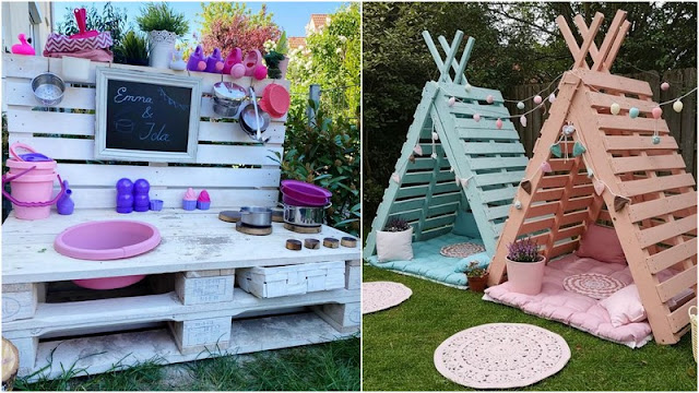 20+ Πρακτικές κατασκευές από παλέτες για καλοκαιρινά εξοχικά σπίτια - Φωτογραφία 15