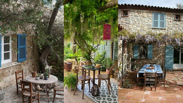 Τραπεζάκια στην ...αυλή. 25 όμορφες διαμορφώσεις - Φωτογραφία 1