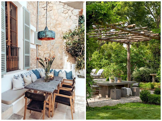 Τραπεζάκια στην ...αυλή. 25 όμορφες διαμορφώσεις - Φωτογραφία 13