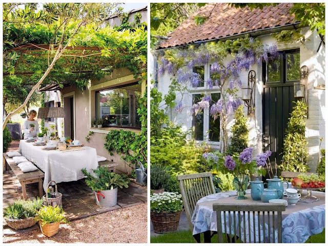 Τραπεζάκια στην ...αυλή. 25 όμορφες διαμορφώσεις - Φωτογραφία 16