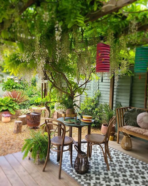 Τραπεζάκια στην ...αυλή. 25 όμορφες διαμορφώσεις - Φωτογραφία 3