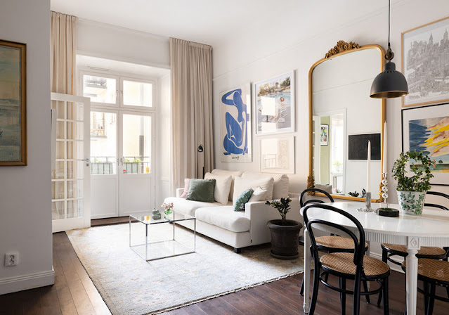 Η διαχρονική γοητεία του λευκού σε 55τμ - Φωτογραφία 2