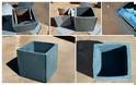 DIY Τσιμεντένιες γλάστρες - ζαρντινιέρες μεγάλου μεγέθους - Φωτογραφία 7