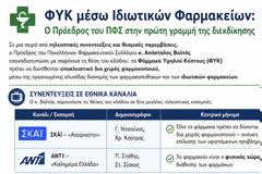 ΦΥΚ μέσω Ιδιωτικών Φαρμακείων: Ο Πρόεδρος του ΠΦΣ στην πρώτη γραμμή της διεκδίκησης