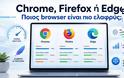Chrome, Firefox ή Edge: ΠΟΙΟΣ browser ΚΕΡΔΙΖΕΙ ΤΟ ΣΚΟΡ ΚΑΙ ΕΙΝΑΙ ΠΙΟ ΕΛΑΦΡΥΣ;