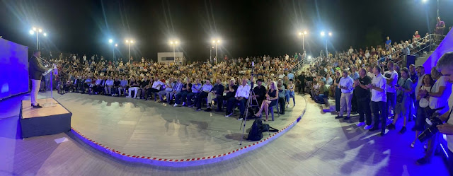 Μεγαλειώδης συγκέντρωση του Θανάση Μαυρομμάτη στο Μεσολογγι  (βιντεο -φωτο) - Φωτογραφία 2