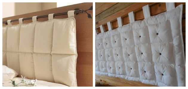 DIY Κεφαλάρια κρεβατιού από μαξιλάρια - Φωτογραφία 7