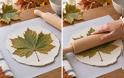 DIY Διακοσμητικά μπωλ σε σχήμα φύλλου με έτοιμο πηλό - Φωτογραφία 4