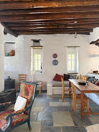 HOME TOUR: Παραδοσιακό πετρόκτιστο στην Άνδρο - Φωτογραφία 5