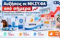 Νέες αυξήσεις στα ΜΗΣΥΦΑ από 1η Οκτωβρίου – Ακριβότερα DEPON και άλλα σκευάσματα ευρείας κατανάλωσης